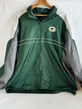 Dunbrooke NFL Green Bay Packer Men's Windbreaker Jacket Size XL